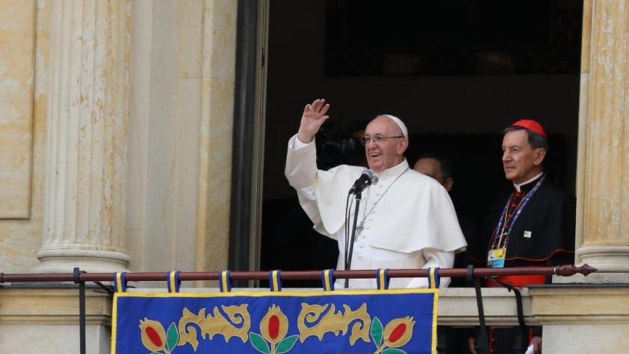 Texto del Papa a los jóvenes en la Plaza Bolívar de Bogotá